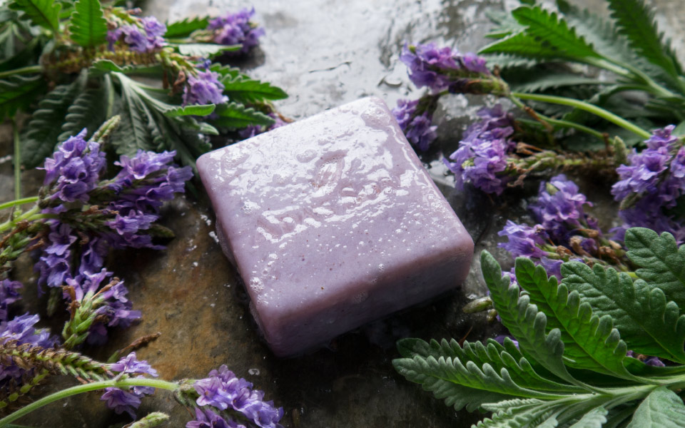 紫色花園-薰衣草手工精油皂