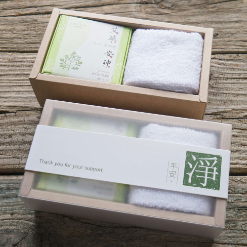 淨平安-艾草淨身組 (白)